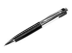 Флешка в виде ручки с мини чипом, 16 Гб, черный/серебристый