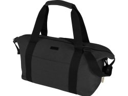Спортивная сумка Joey из брезента, переработанного по стандарту GRS, объемом 25 л, черный