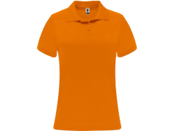 Рубашка поло женская Monzha, неоновый оранжевый