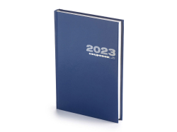 Ежедневник А5 датированный Бумвинил 2024, синий
