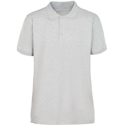 Рубашка поло мужская Virma Stretch, серый меланж, размер XXL