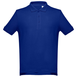 Рубашка поло мужская Adam, ярко-синяя, размер L