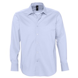 Рубашка "Brighton", небесно-голубой_2XL, 97% хлопок, 3% эластан, 140г/м2
