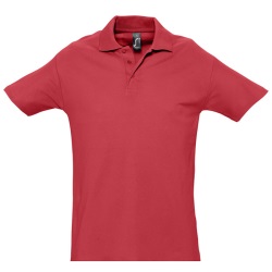 Рубашка поло мужская SPRING II, красный,M,100% хлопок, 210/м2