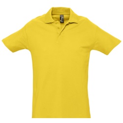 Рубашка поло мужская SPRING II,желтый,M,100% хлопок, 210/м2
