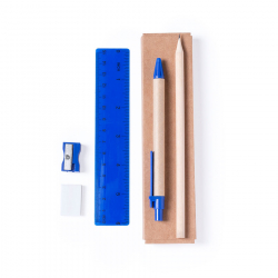 Набор GABON из 5 предметов в картонной коробке, синий, 4.5*17.7*1.5 см