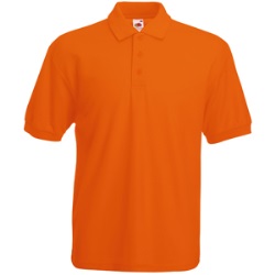Рубашка поло мужская "65/35 Polo", оранжевый_M, 65% п/э, 35% х/б, 180 г/м2