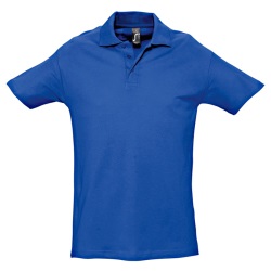 Рубашка поло мужская SPRING II,ярко-синий,L,100% хлопок, 210г/м2