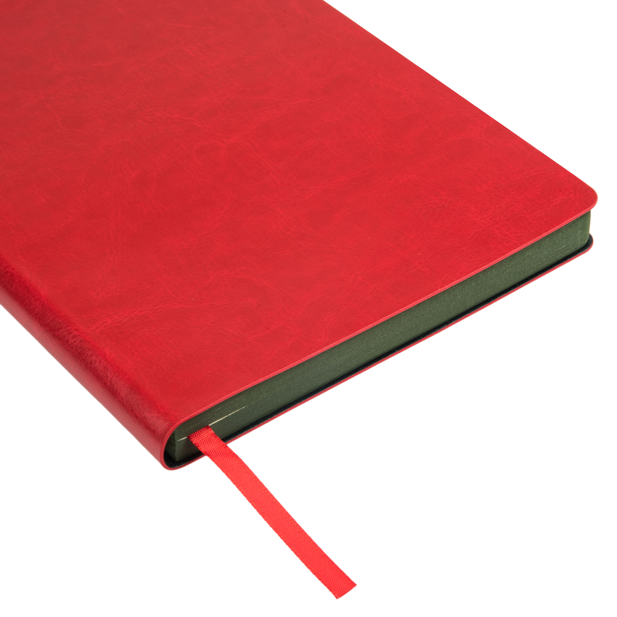 Ежедневник недатированный, Portobello Trend, River side, 145х210, 256 стр, красный/зеленый