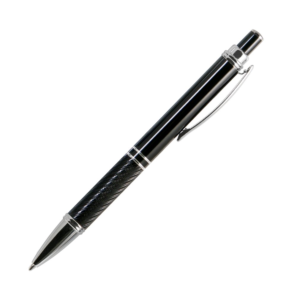 Шариковая ручка Crocus, черная, в упаковке