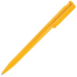 OCEAN, ручка шариковая, желтый, пластик
