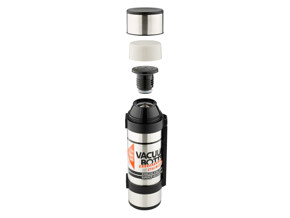 Термос со стальной колбой тм THERMOS NCB-12B Rocket Bottle 1,2L