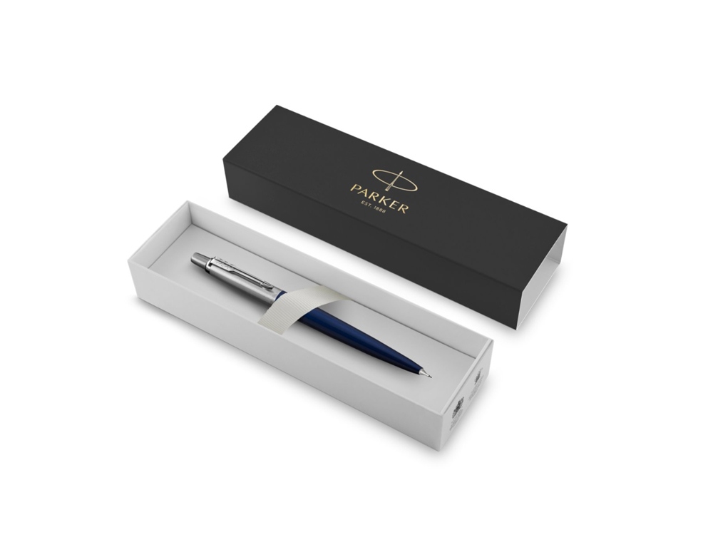 Карандаш механический Parker Jotter Royal Blue Chrome CT в подарочной упаковке