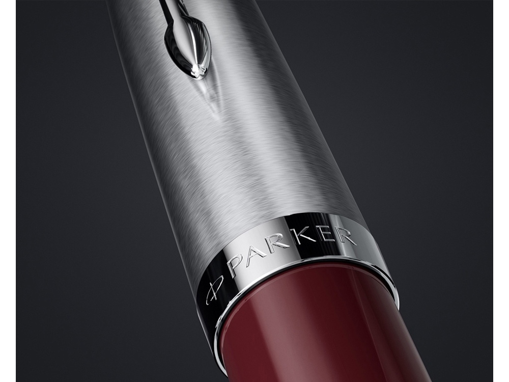 Шариковая ручка Parker 51 CORE BURGUNDY CT, стержень: M, цвет чернил: black, в подарочной упаковке.