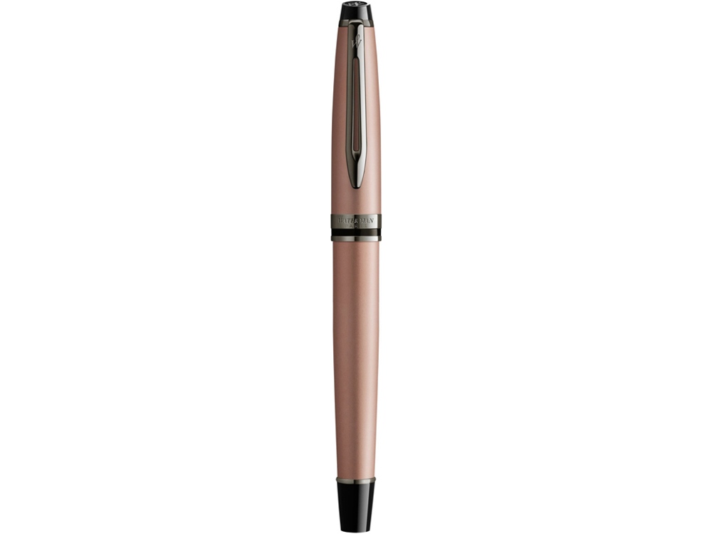 Перьевая ручка Waterman Expert Rose Gold F BLK в подарочной упаковке