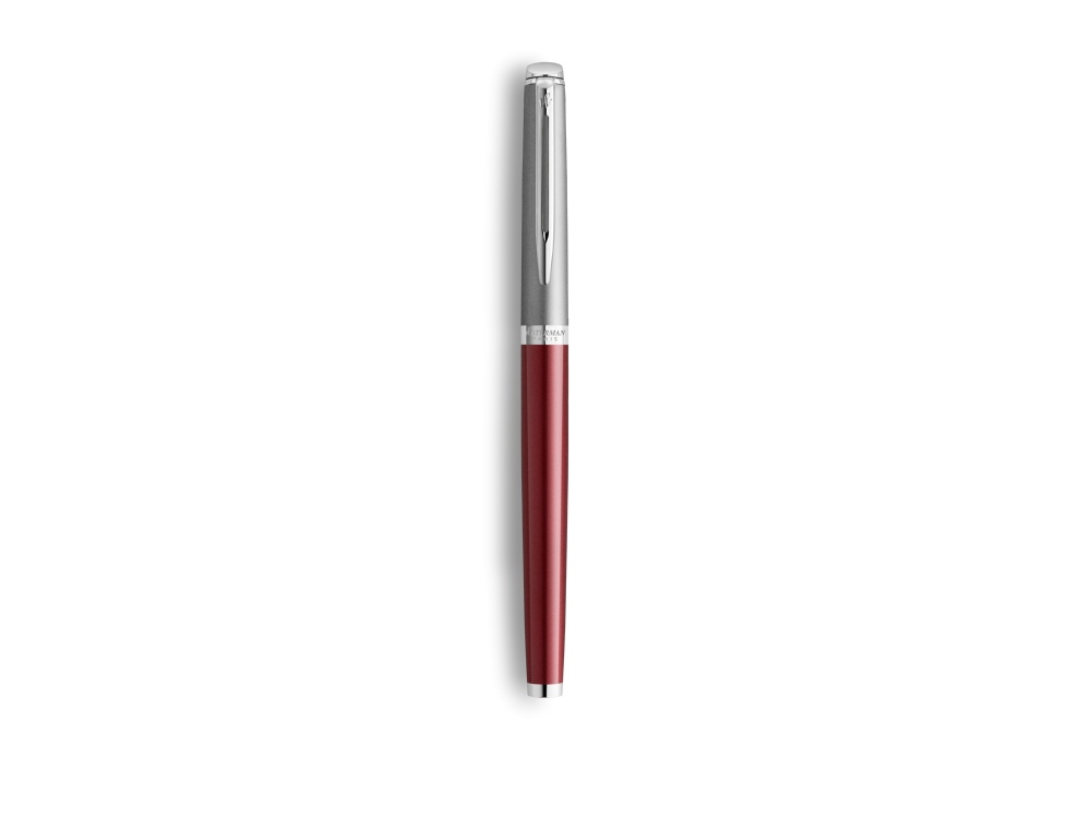 Перьевая ручка Waterman Hemisphere Entry Point Stainless Steel with Red Lacquer в подарочной упаковке