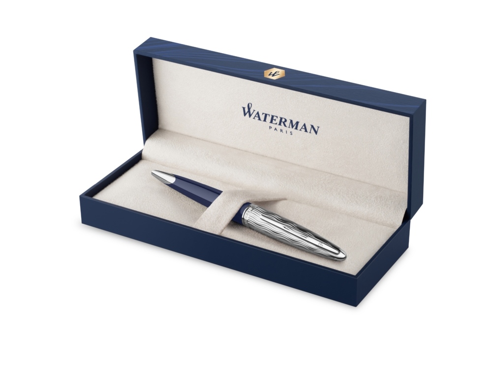 Шариковая ручка Waterman Carene22 SE deluxe Blue CT, стержень: M, цвет: Blue, в подарочной упаковке