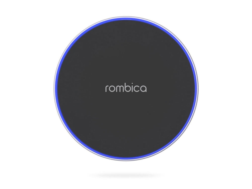 Беспроводное зарядное устройство Rombica  NEO Core Quick c быстрой зарядкой, черный (с лого)