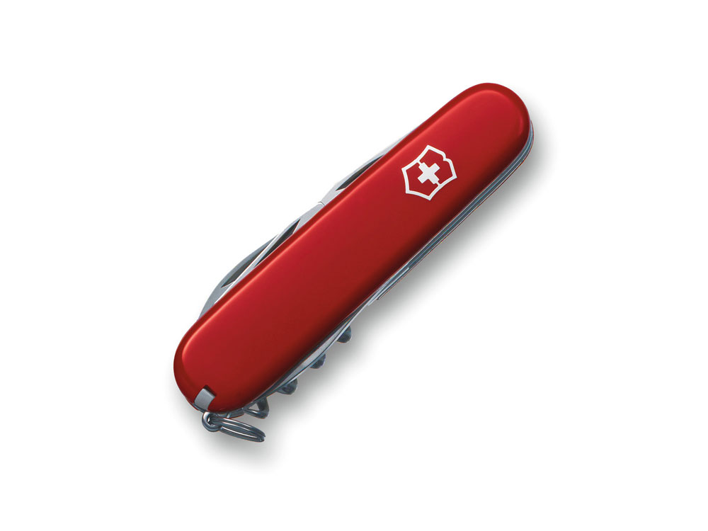 Нож перочинный VICTORINOX Spartan, 91 мм, 12 функций, красный