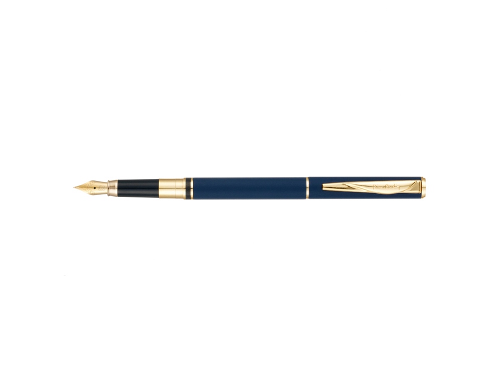 Ручка 2 в 1 шариковая и перьевая Pierre Cardin COMBI PEN, цвет - синий. Упаковка Е