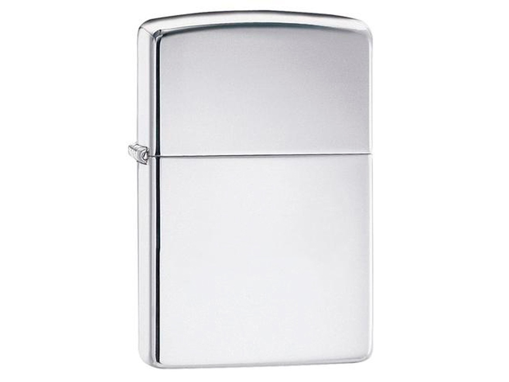 Зажигалка ZIPPO Armor™ c покрытием High Polish Chrome, латунь/сталь, серебристая, 38x13x57 мм