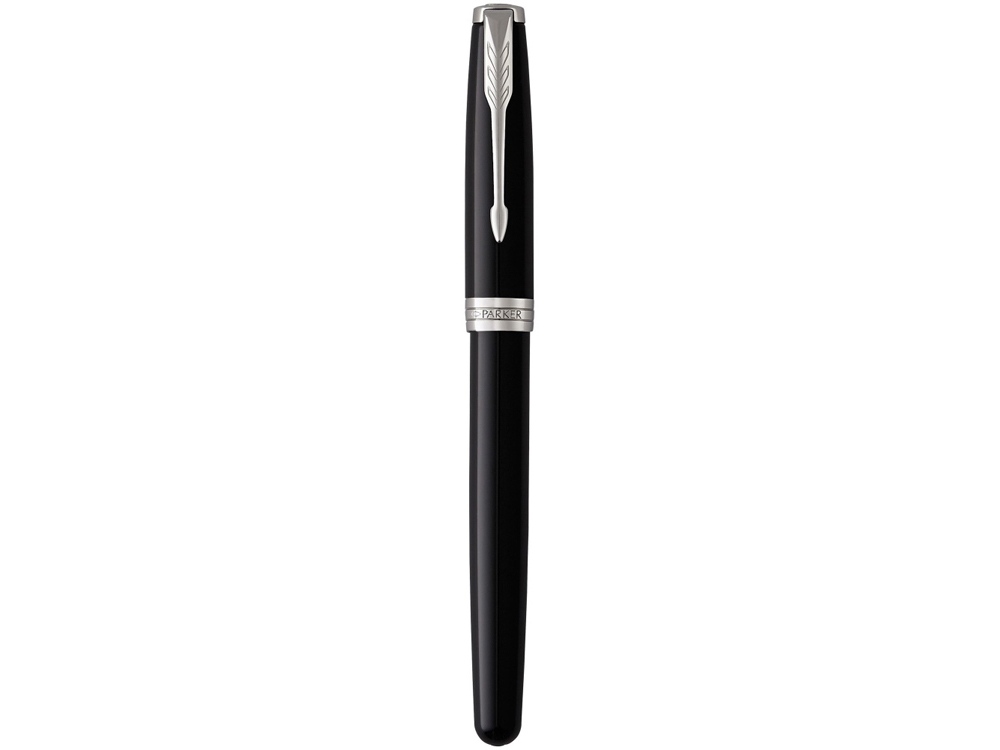 Перьевая ручка Parker Sonnet F539, цвет: LaqBlack СT, перо: F, цвет чернил: black, в подарочной упаковке