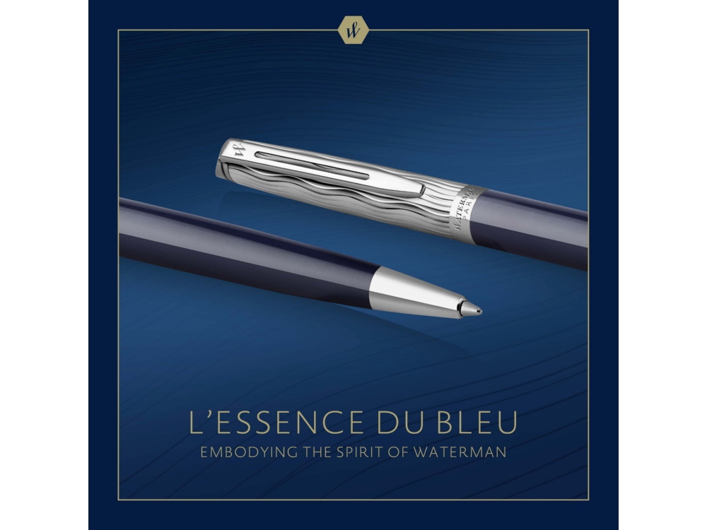 Шариковая ручка Waterman Hemisphere22 SE Deluxe Blue CT, стержень: M, цвет: Blue, в подарочной упаковке