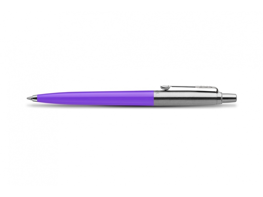 Шариковая ручка Parker Jotter, цвет FROSTY PURPLE, цвет чернил синий, толщина линии M , в подарочной коробке