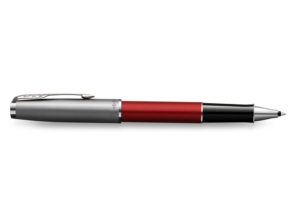 Ручка роллер Parker Sonnet T546  Red CT, стержень: F, цвет чернил: black, в подарочной упаковке