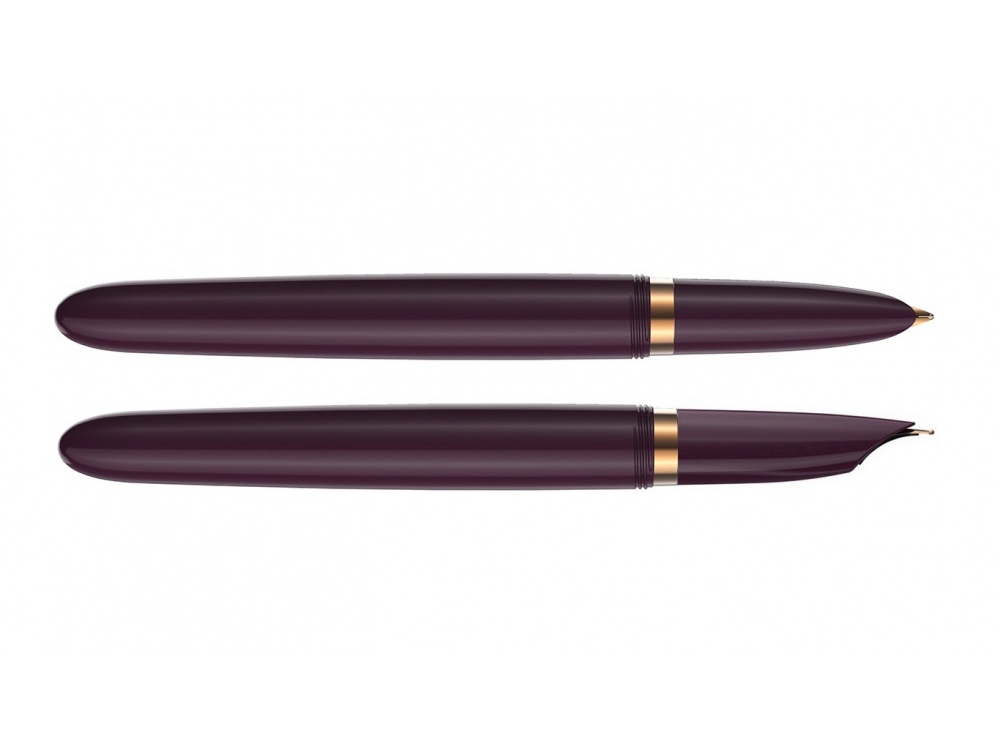 Перьевая ручка Parker 51 DELUXE PLUM GT, перо: F, цвет чернил: black, в подарочной упаковке.