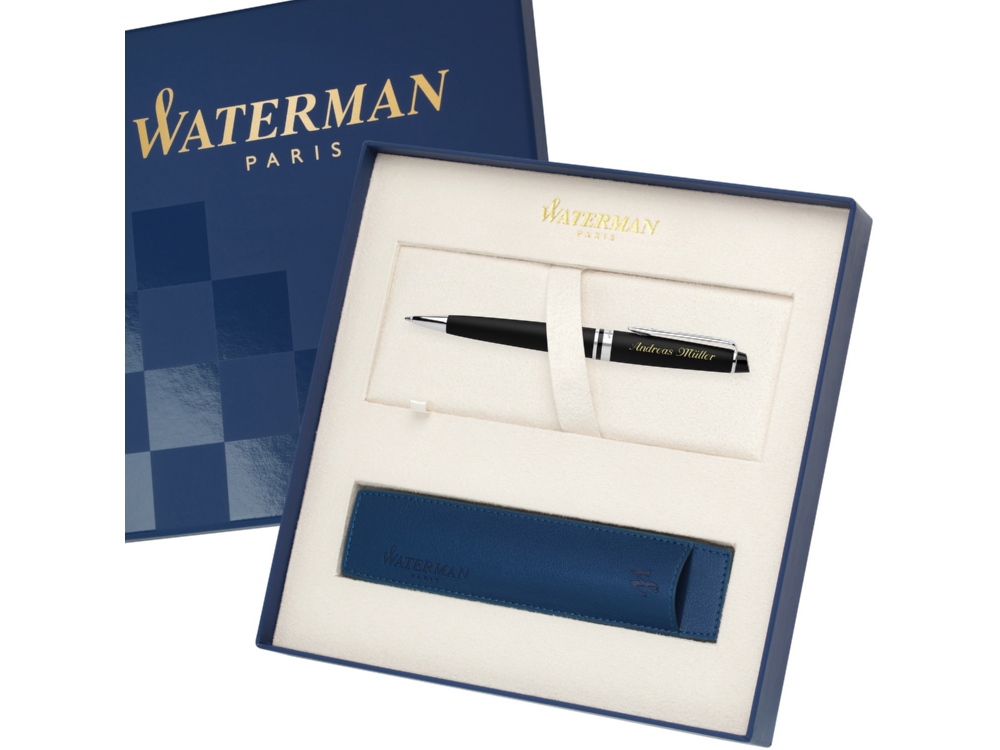 Шариковая ручка Waterman Expert 3, цвет: MattBlack CT