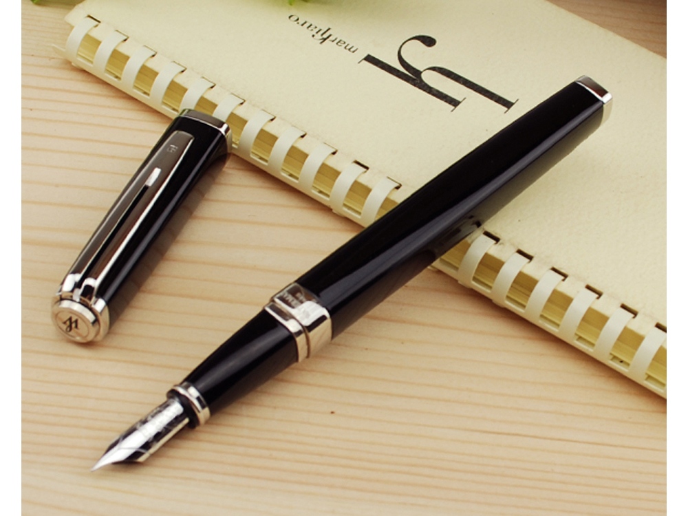 Перьевая ручка Waterman Exception, цвет: Slim Black ST, перо: F (FF)