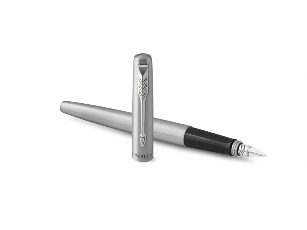 Перьевая ручка Parker Jotter Stainless Steel CT, Mblue