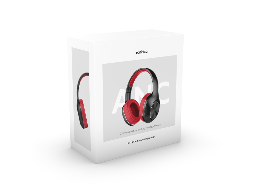 Беспроводные наушники Rombica mySound BH-17 ANC Red