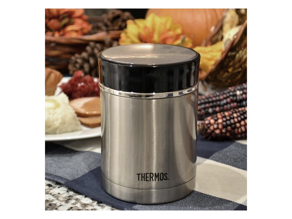 Термос для еды из нерж. стали тм THERMOS NS-340  BK0,47L