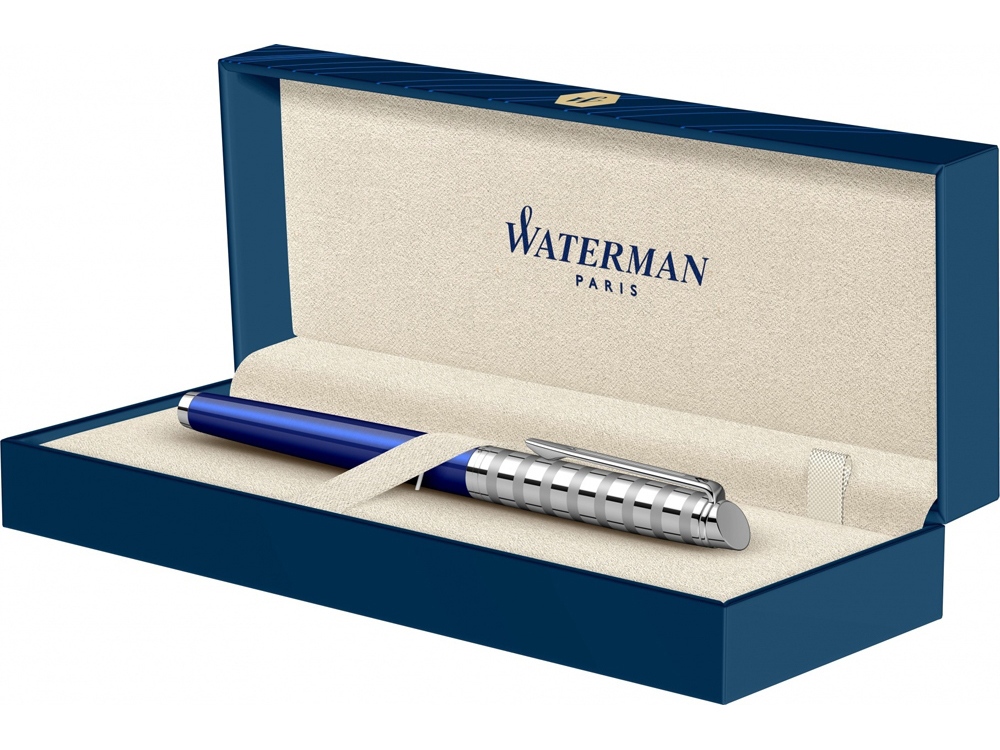 Перьевая ручка Waterman Hemisphere French riviera Deluxe BLU LOUNGE в подарочной коробке