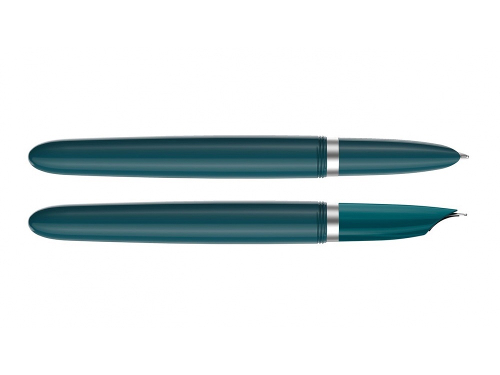 Перьевая ручка Parker 51 CORE TEAL BLUE CT, перо: F, цвет чернил: black, в подарочной упаковке.