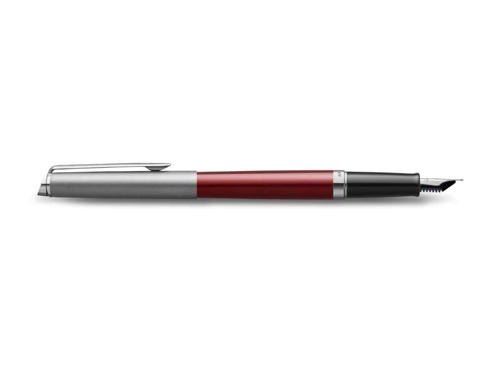 Перьевая ручка Waterman Hemisphere Entry Point Stainless Steel with Red Lacquer в подарочной упаковке