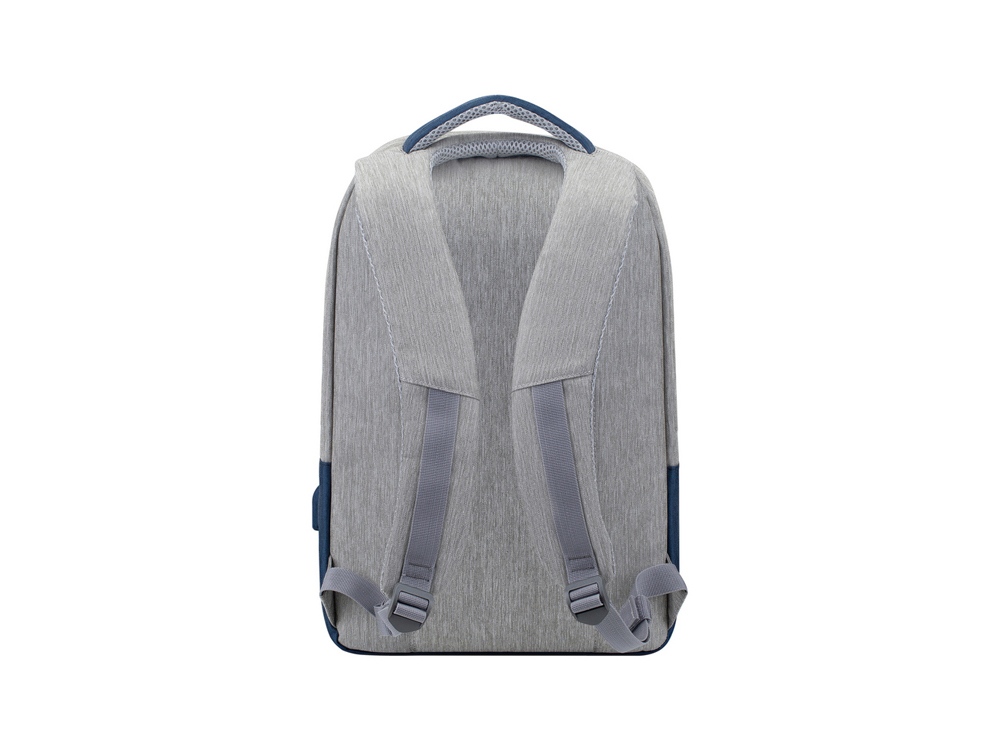 RIVACASE 7562 grey/dark blue рюкзак для ноутбука 15.6'', серый/темно-синий