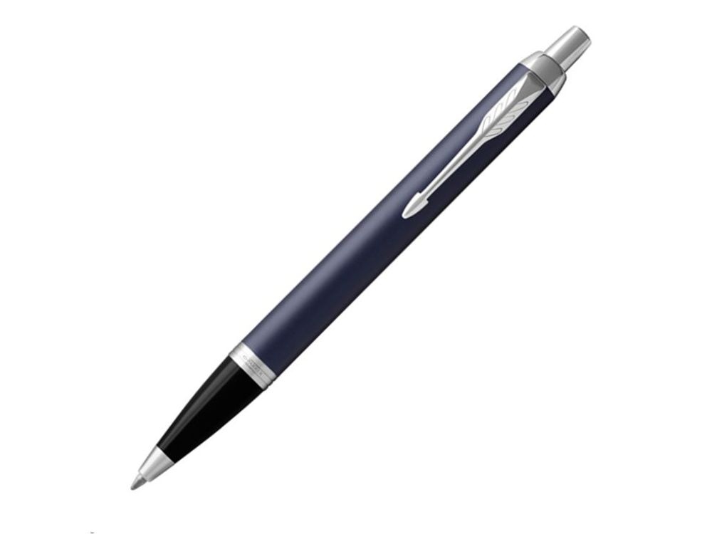 Ручка шариковая Parker IM Core Blue CT, темно-синий