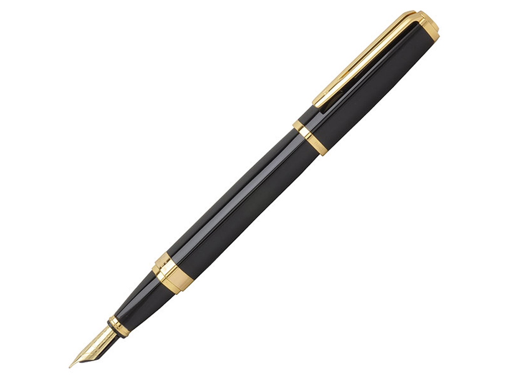 Перьевая ручка Waterman Exception, цвет: Slim Black GT, перо: F