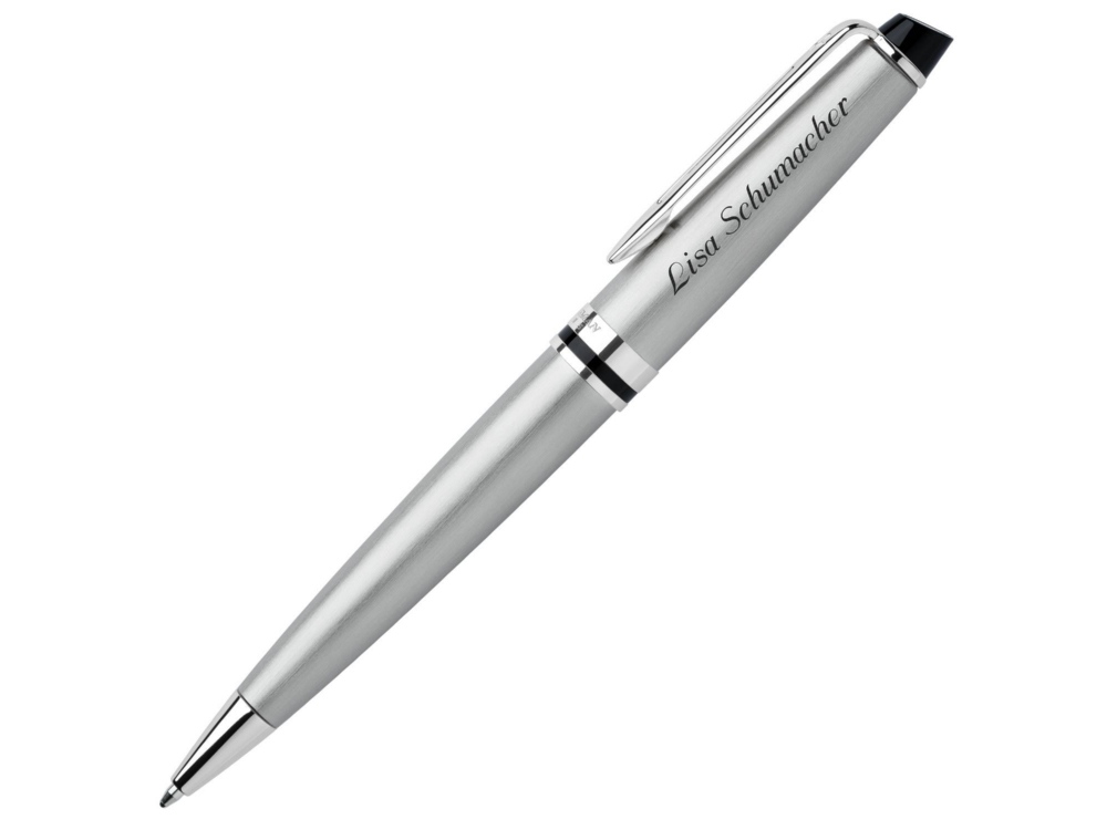 Шариковая ручка Waterman Expert 3, цвет: Stainless Steel CT, стержень: Mblue