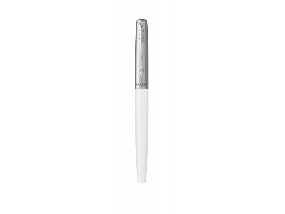 Перьевая ручка Parker Jotter White CT перо:F, цвет чернил: blue, в подарочной упаковке