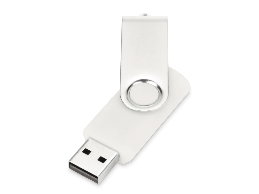 Флеш-карта USB 2.0 2 Gb Квебек, белый