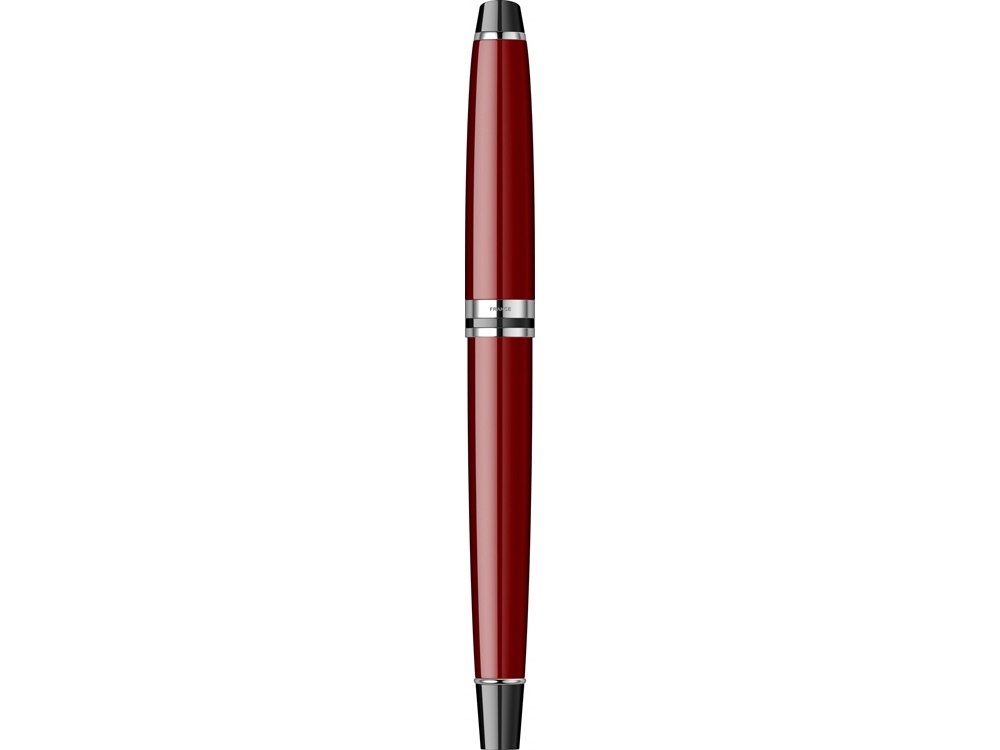 Ручка-роллер Waterman Expert Dark Red Lacquer CT Black, стержень: Fblk