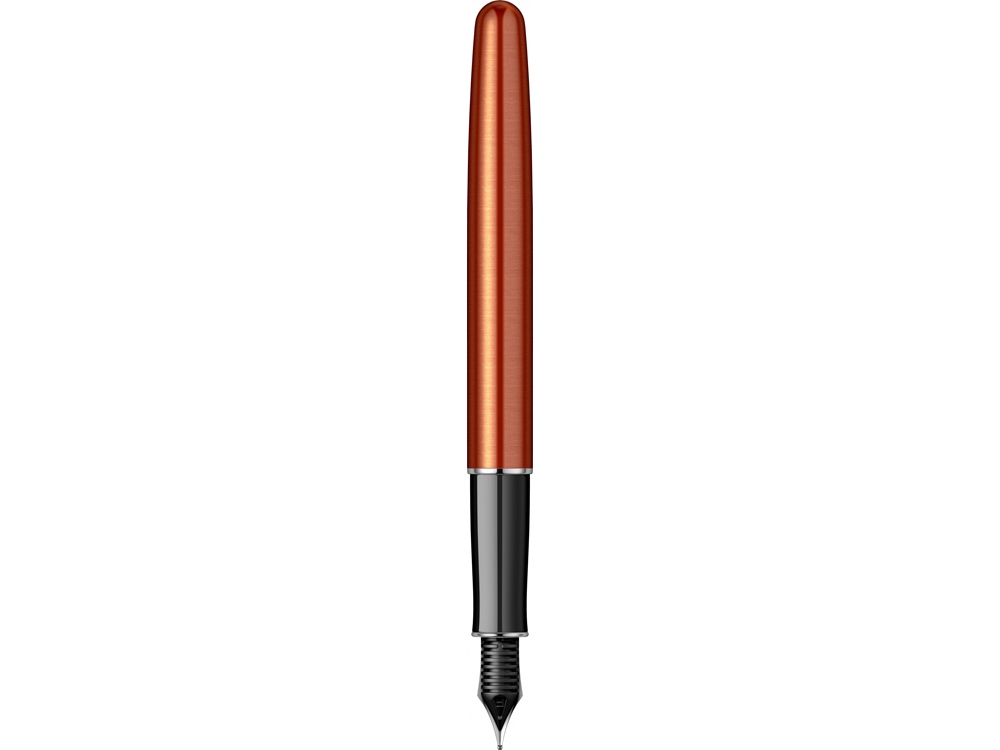 Перьевая ручка Parker Sonnet Essentials Orange SB Steel CT, перо: F, цвет чернил black, в подарочной упаковке.