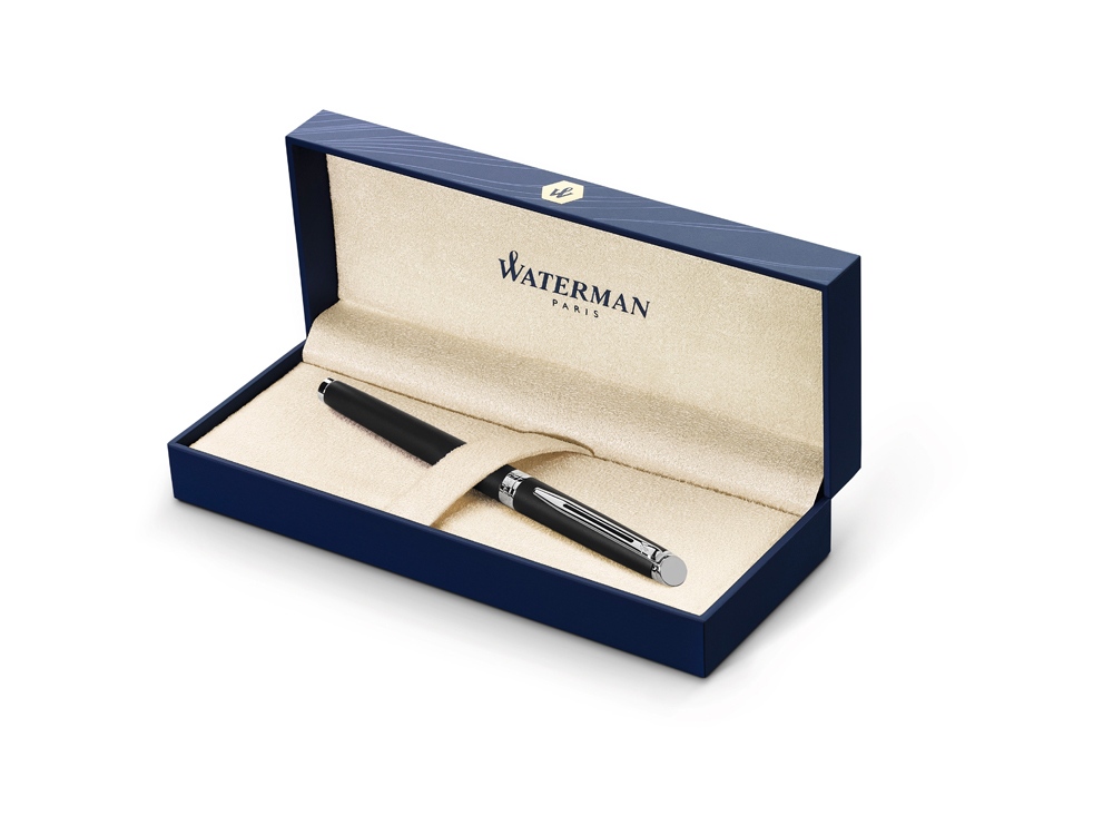 Перьевая ручка Waterman Hemisphere, цвет: MattBlack CT, перо: F