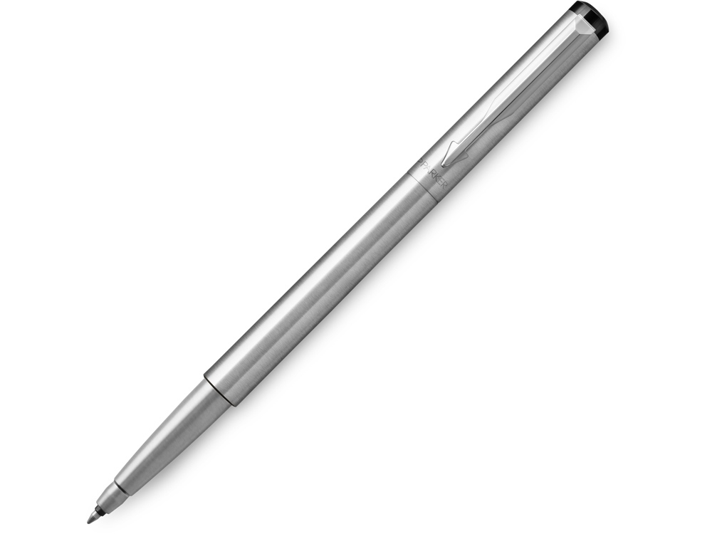 Ручка роллер Parker Vector Standard Stainless Steel CT, серебристый