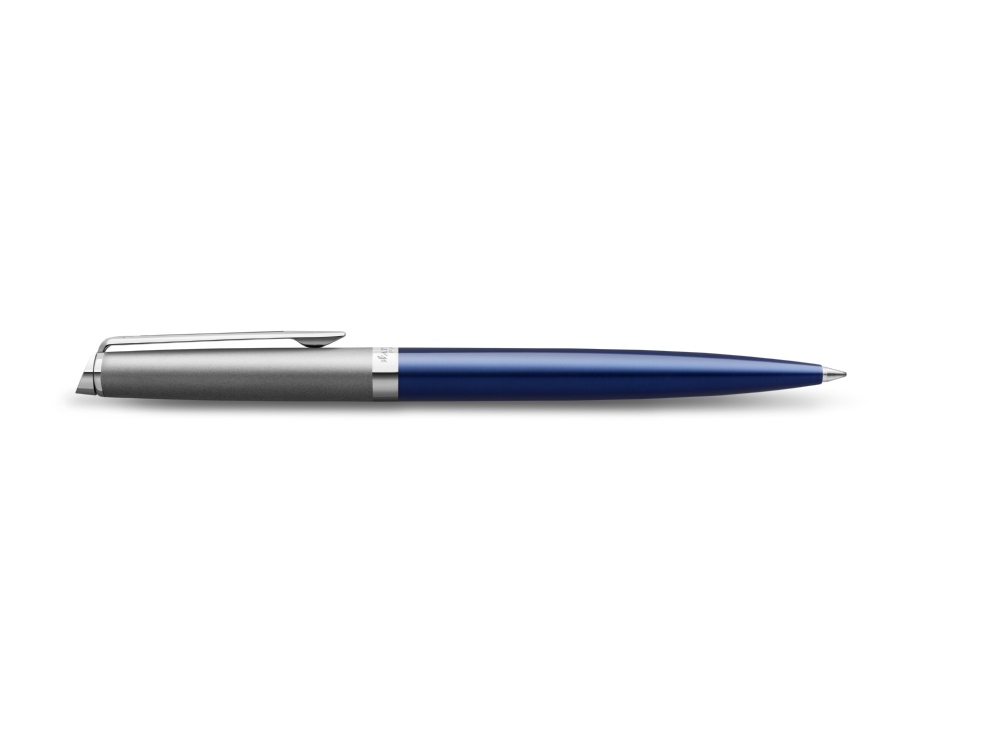 Шариковая ручка Waterman Hemisphere Entry Point Stainless Steel with Blue Lacquer в подарочной упаковке