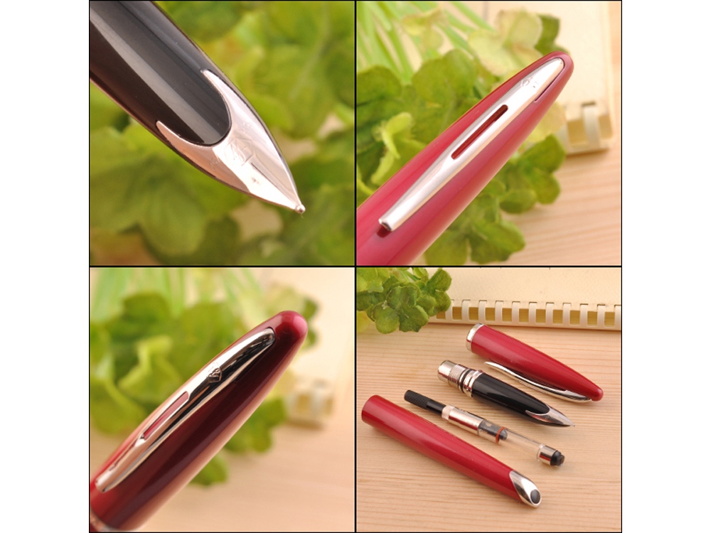 Перьевая ручка Waterman Carene, цвет: Glossy Red Lacquer ST